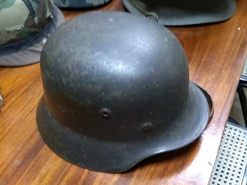 Original German helmets?