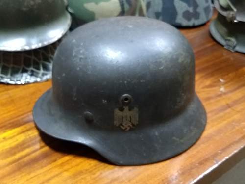 Original German helmets?