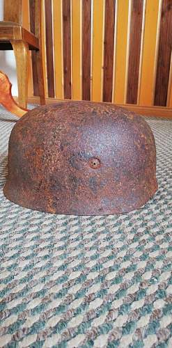 Dug out M38 helmet genuine ?