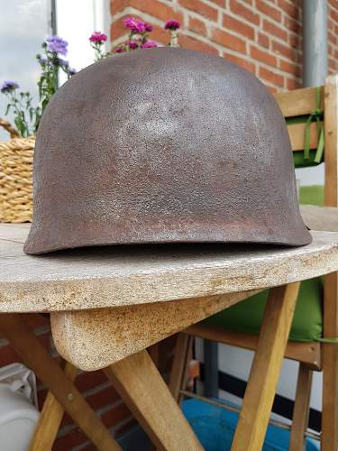 Dug out M38 helmet genuine ?