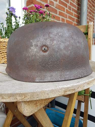 Dug out M38 helmet genuine ?