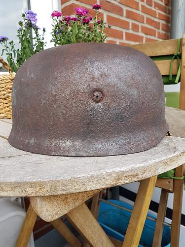 Dug out M38 helmet genuine ?