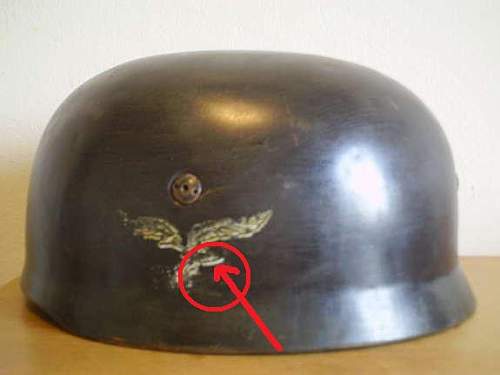 Fallschirmjager helmet--FAKE or....??