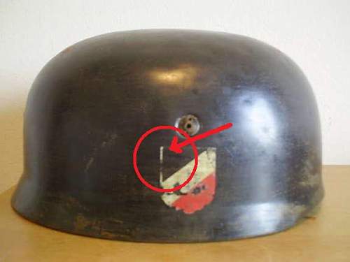 Fallschirmjager helmet--FAKE or....??