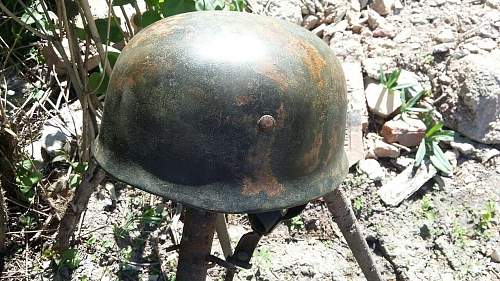 Some opinions about this M 38 paratrooper helmet please