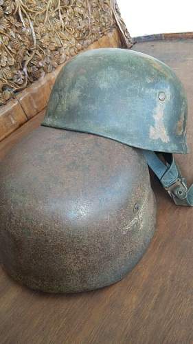 Some opinions about this M 38 paratrooper helmet please