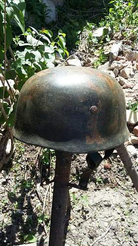 Some opinions about this M 38 paratrooper helmet please