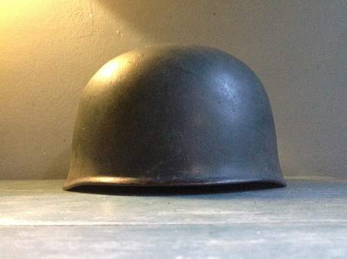 Need help with this late war ckl68 paratrooper helmet please