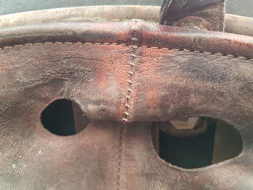 Need help with this late war ckl68 paratrooper helmet please