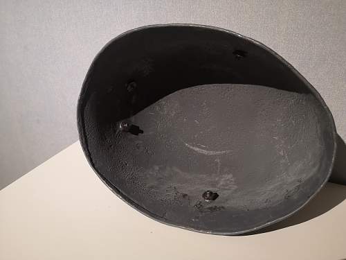 &quot;Restored&quot; m38 helmet shell