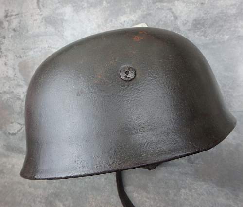 Fallschirmjager Helmet M38. Helps needed