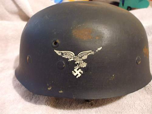 Suspect Fallschirmjager helmet for sale.