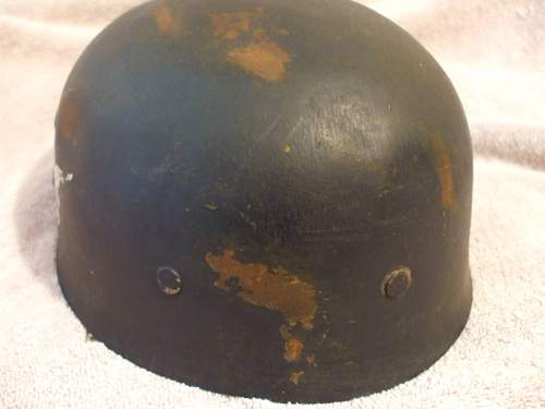 Suspect Fallschirmjager helmet for sale.