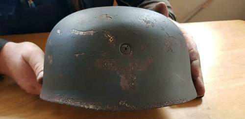 Question for Fallschirmjager helmet m38.