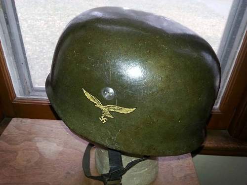 Shellacked Decaled FJ Helmet