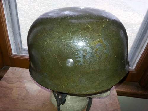 Shellacked Decaled FJ Helmet