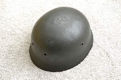 Unknown WWII German Fallschirmjäger Helmet