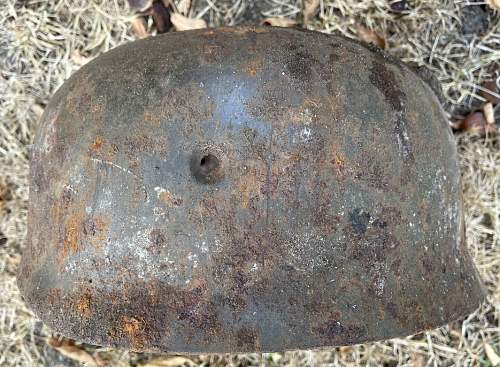 Authentic M38 paratrooper helmet shell?