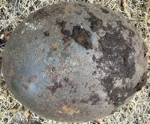 Authentic M38 paratrooper helmet shell?