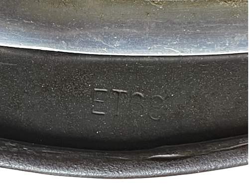 German helmet M38 ET68