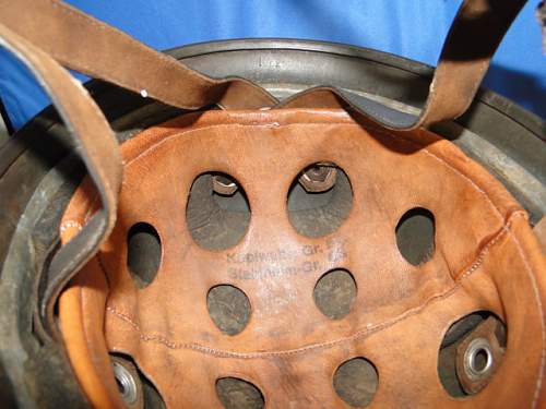 WWII German Paratrooper Helmet.