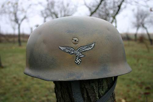 Luftwaffe FJ helmet - opinions please