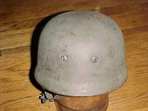 Model 38 single decal Fallschirmjäger helmet