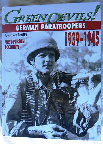 Fallschirmjager Helmet Reference books