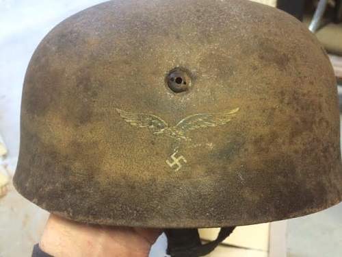 fake or real Falshirmjager Helmet