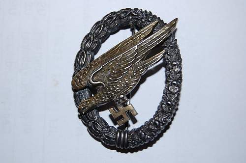 Fallschirmjäger Badge for Review