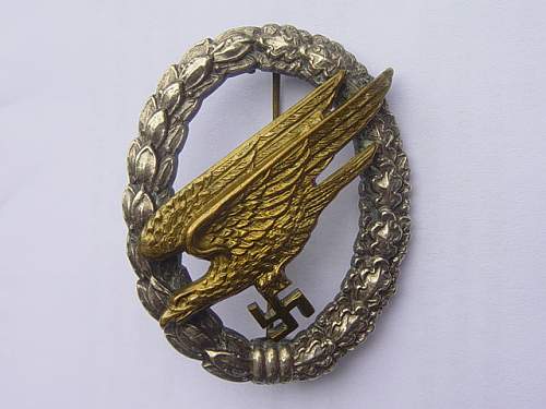 Luftwaffe Fallschirmschützenabzeichen by JMME