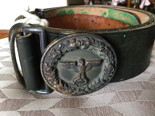 Forestry Belt and Buckle