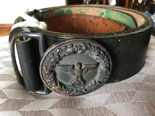 Forestry Belt and Buckle