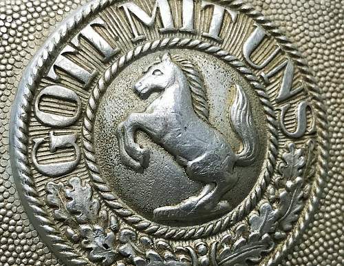 Stuttgart feuerschutzpolizei belt buckle