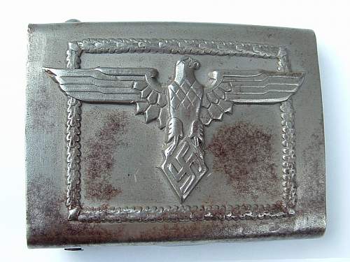 Fake Feuerwehr &amp; other civilian buckles