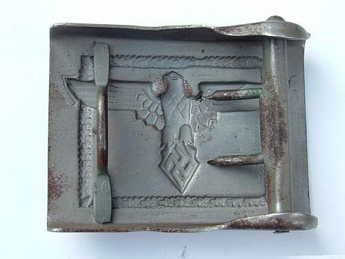 Fake Feuerwehr &amp; other civilian buckles