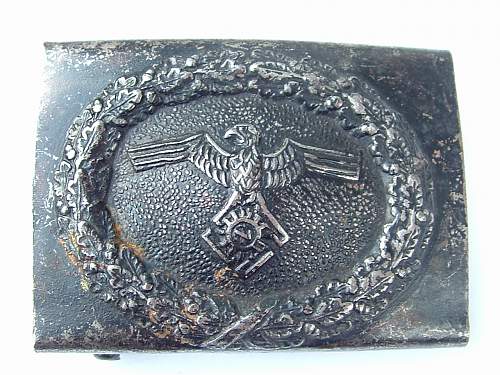 Fake Feuerwehr &amp; other civilian buckles