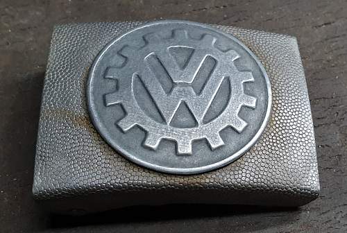 Thoughts on this Volkswagen belt buckle please