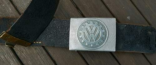 Thoughts on this Volkswagen belt buckle please