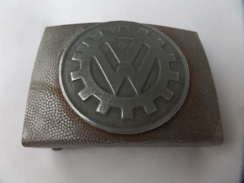 Thoughts on this Volkswagen belt buckle please