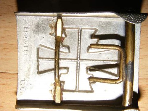 Turnerbund Buckle maker’s mark