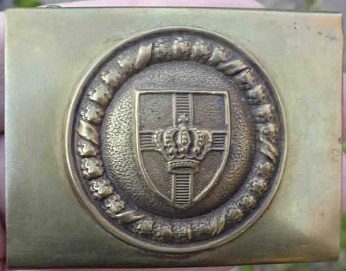 Advice on Scharnhorst buckle