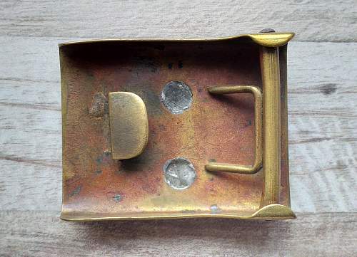 STÄDT. FREIW. RETTUNGSKORPS - KOMOTAU - Belt buckle