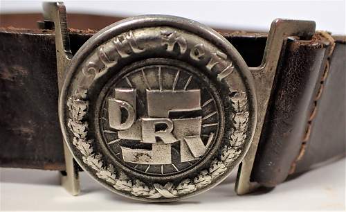 Here is a rarity...DRV (German Cyclists' Association) buckle and belt