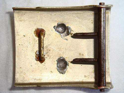 Single Solder Point Feuerwehr Buckles