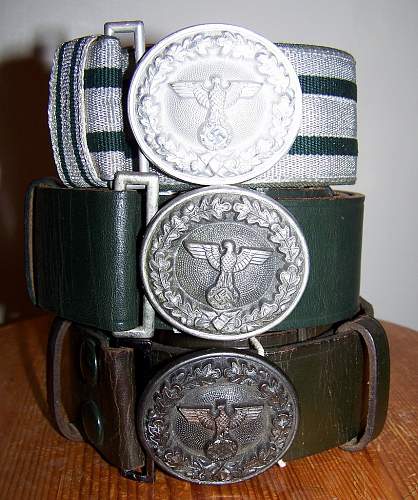 Forestry Belt and Buckle