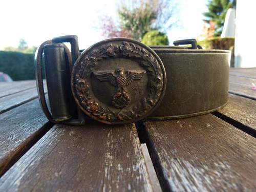 Forestry Belt and Buckle