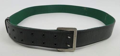 Forestry Belt... state, DJ or army ?