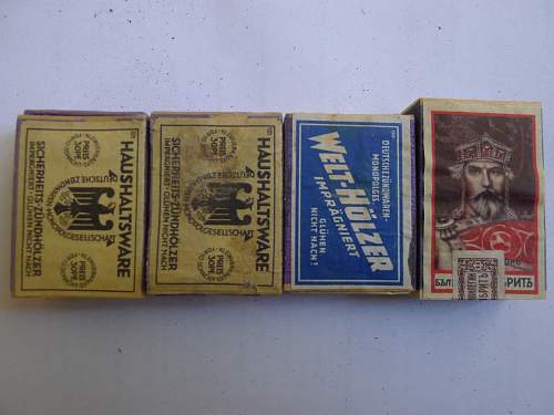 War box of matches