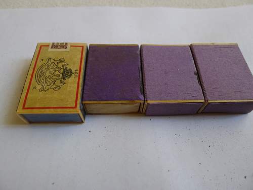 War box of matches